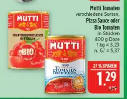 Marktkauf Mutti tomatenfruchtfleisch in stücken Angebot