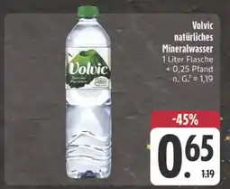 E-Center Volvic natürliches mineralwasser Angebot