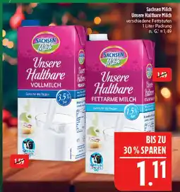 Marktkauf Sachsen milch unsere haltbare vollmilch Angebot