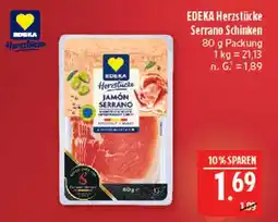 Marktkauf Edeka herzstücke serrano schinken Angebot