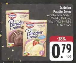 E-Center Dr. oetker paradies creme Angebot