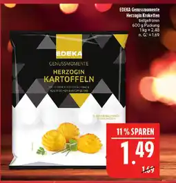 Marktkauf Edeka genussmomente herzogin kartoffeln Angebot