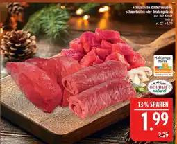 Marktkauf Gourmet naturel französische rinderrouladen, schmorbraten oder bratengulasch Angebot