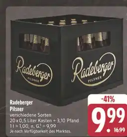 Edeka Radeberger pilsner Angebot