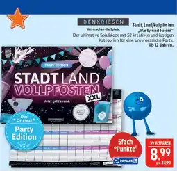 Marktkauf Denkriesen stadt, land, vollpfosten party edition xxl Angebot