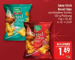 Marktkauf Funny-frisch kessel chips salt & vinegar Angebot