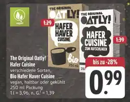 Edeka Oatly! hafer cuisine Angebot