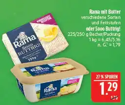 Marktkauf Rama rama mit butter Angebot