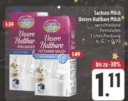 Edeka Sachsen milch unsere haltbare vollmilch Angebot