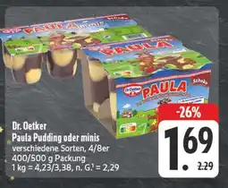 Edeka Dr. oetker paula pudding Angebot