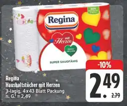 Edeka Regina haushaltstücher mit herzen Angebot