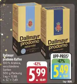 Edeka Dallmayr prodomo naturmild Angebot