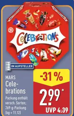 Aldi Nord Mars celebrations Angebot