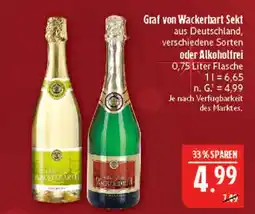 Marktkauf Graf von wackerbarth sekt Angebot