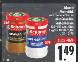 Edeka Schamel gravadine senf-dill-sauce Angebot