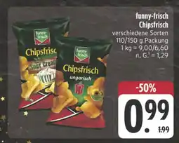 Edeka Funny-frisch chipsfrisch sour cream Angebot