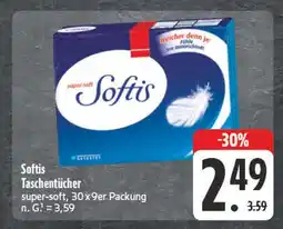 Edeka Softis taschentücher Angebot
