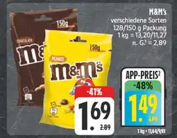 Edeka M&m's chocolate Angebot