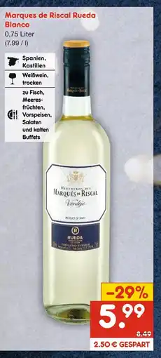 Netto Marken-Discount Marques de riscal rueda blanco Angebot