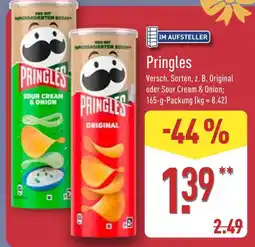 Aldi Nord Pringles original Angebot