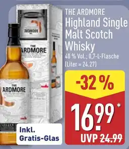 Aldi Nord The ardmore highland single malt scotch whisky Angebot