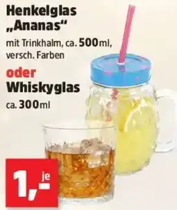 Thomas Philipps Henkelglas ,,Ananas" oder Whiskyglas Angebot