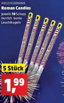 Thomas Philipps WECO FEUERWERK Roman Candles Angebot