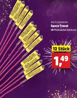 Thomas Philipps WECO FEUERWERK Space Travel Angebot