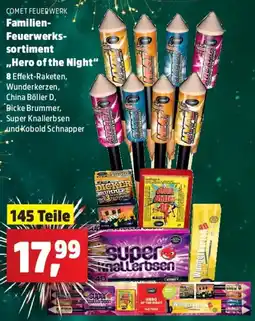 Thomas Philipps COMET FEUERWERK Familien Feuerwerkssortiment ,,Hero of the Night" Angebot