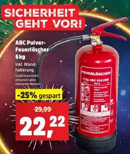 Thomas Philipps ABC Pulver Feuerlöscher Angebot