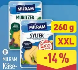 Aldi Nord Milram Käse­scheiben XXL Angebot