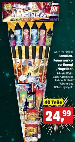 Thomas Philipps WECO FEUERWERK Familien Feuerwerkssortiment ,,Magellan" Angebot