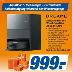 expert Techno Land DREAME Saugroboter mit Wischfunktion Aqua10 Ultra Angebot