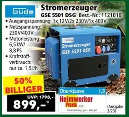 Norma Stromerzeuger GSE 5501 DSG Angebot