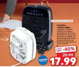 Kaufland Heizlüfter SOHLF 2000 Angebot