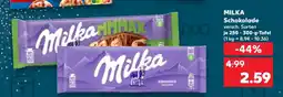 Kaufland MILKA Schokolade Angebot