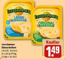 REWE Leerdammer Käsescheiben Angebot