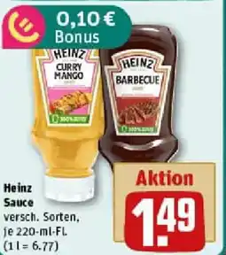 REWE Heinz Sauce Angebot