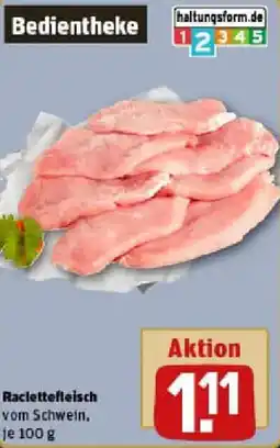 REWE Raclettefleisch Angebot