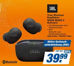 expert Techno Land JBL True Wireless Kopfhörer WAVE BUDS 2 Schwarz Angebot