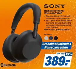 expert Techno Land SONY Bügelkopfhörer WH-1000XM6 Angebot