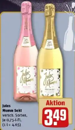 REWE Jules Mumm Sekt Angebot