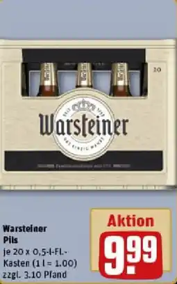 REWE Warsteiner Pils Angebot