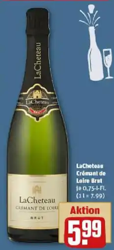 REWE LaCheteau Crémant de Loire Brut Angebot