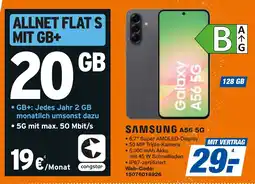 expert Techno Land SAMSUNG A56 5G + ALLNET FLAT S MIT GB+ 20GB Angebot