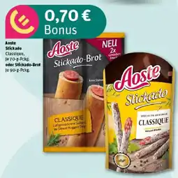 REWE Aoste Stickado oder Stickado Brot Angebot