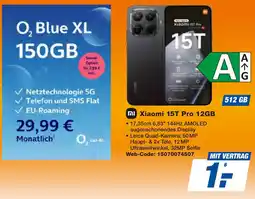 expert Techno Land Xiaomi 15T Pro 12GB + O₂ Blue XL 150GB Angebot