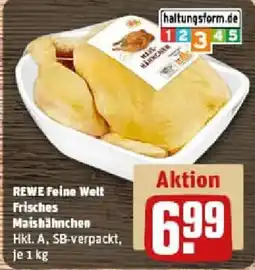 REWE REWE Feine Welt Frisches Maishähnchen Angebot