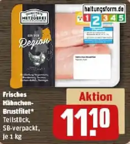 REWE Frisches Hähnchen Brustfilet Angebot
