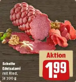 REWE Schulte Edelsalami Angebot